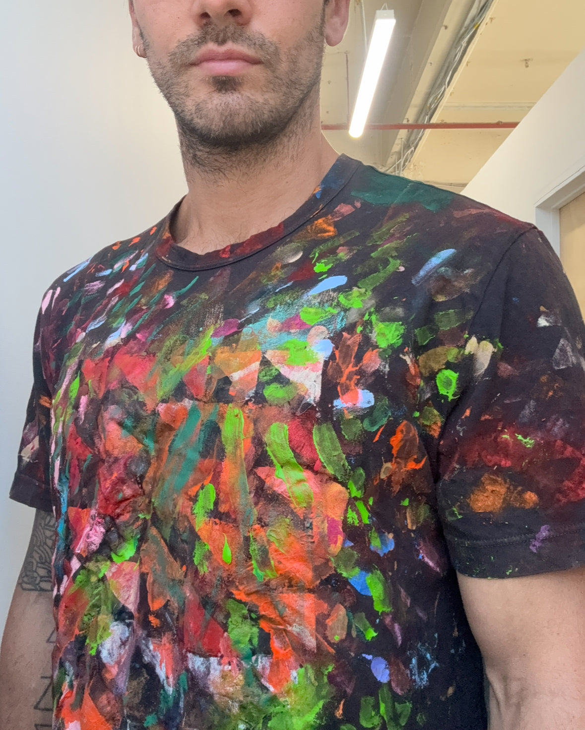Hand painted shirt