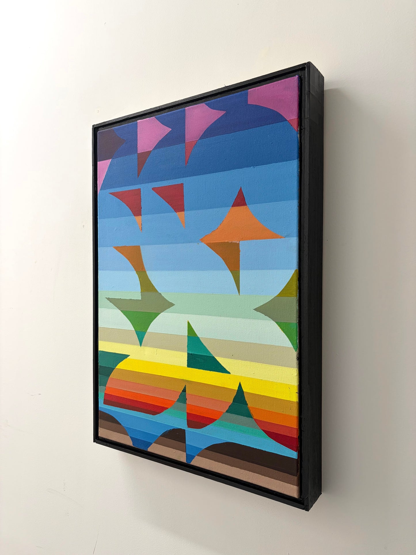 where endless colors are swallowed by the sun