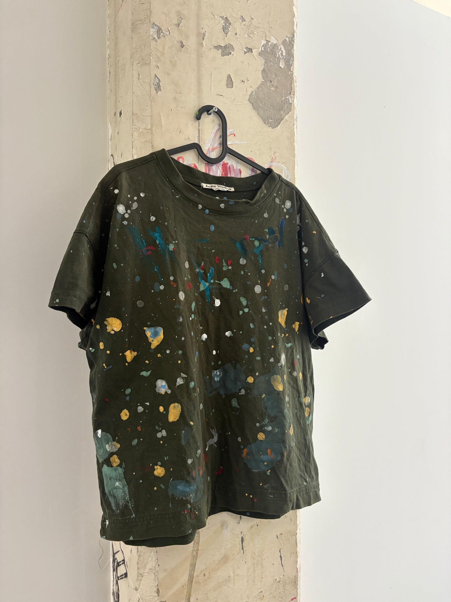 painted acne studio shirt