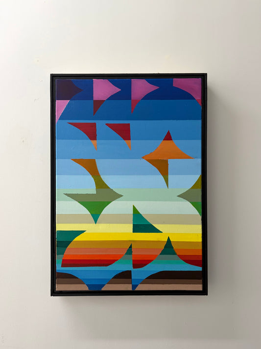 where endless colors are swallowed by the sun