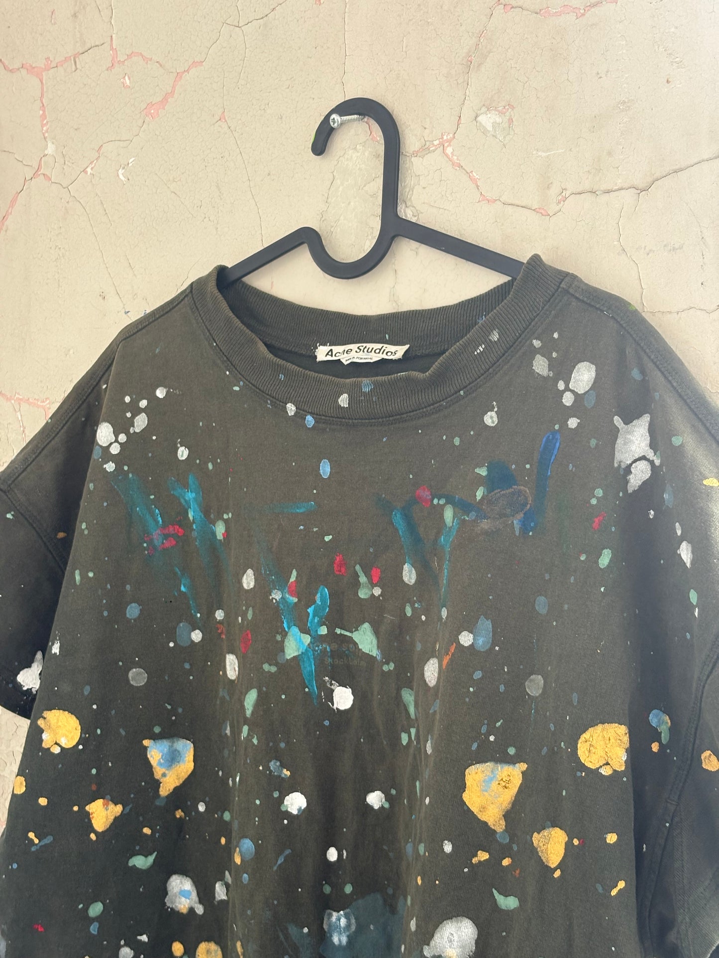 painted acne studio shirt