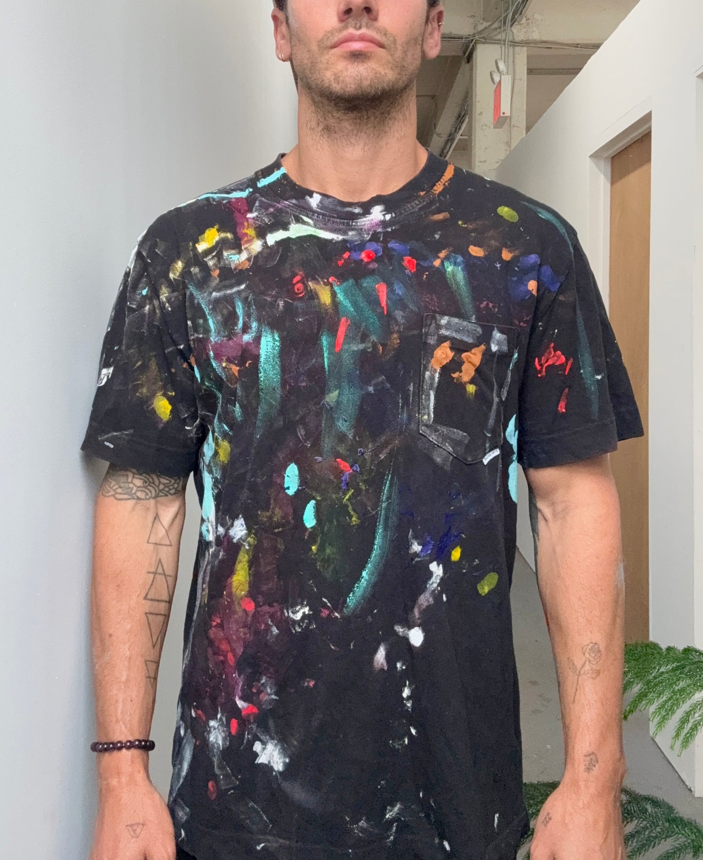 Hand painted shirt