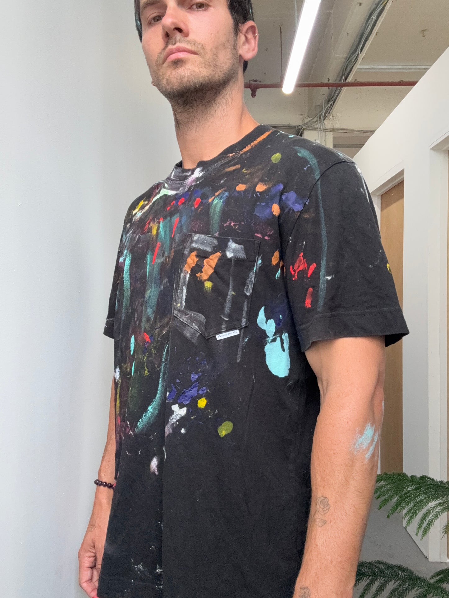 Hand painted shirt