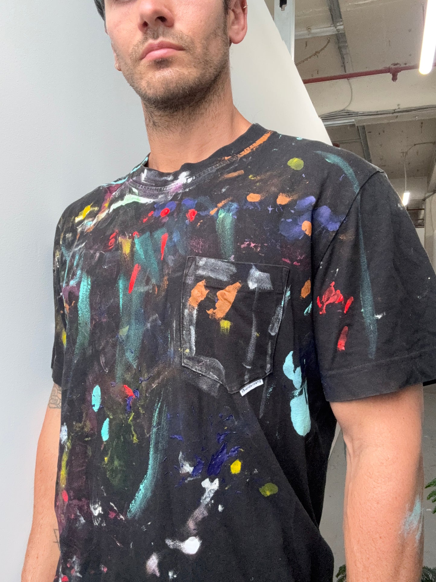 Hand painted shirt