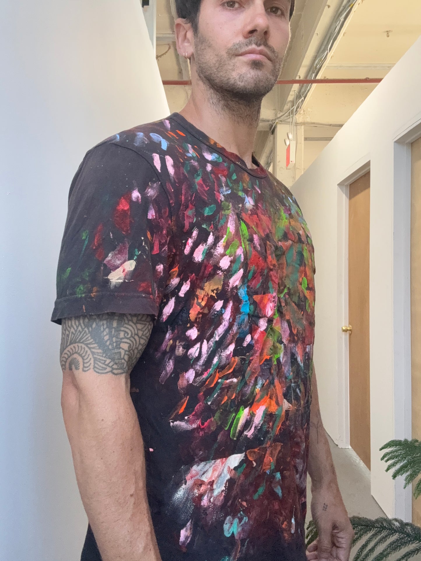 Hand painted shirt